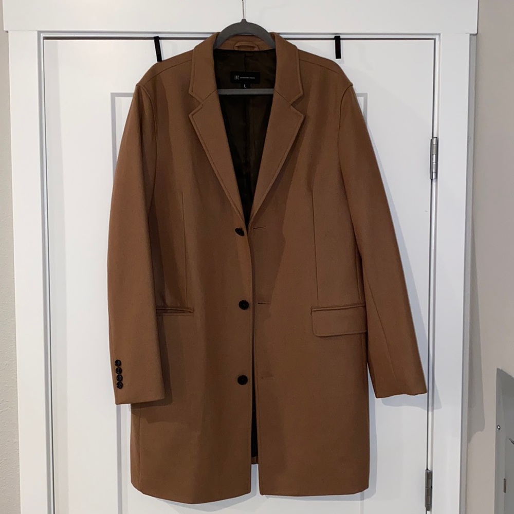 INC Tan Trench/Overcoat
